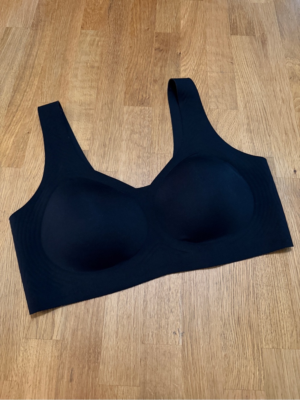 Shecurve 2XL Black Lifting Wire Free Jelly Bra